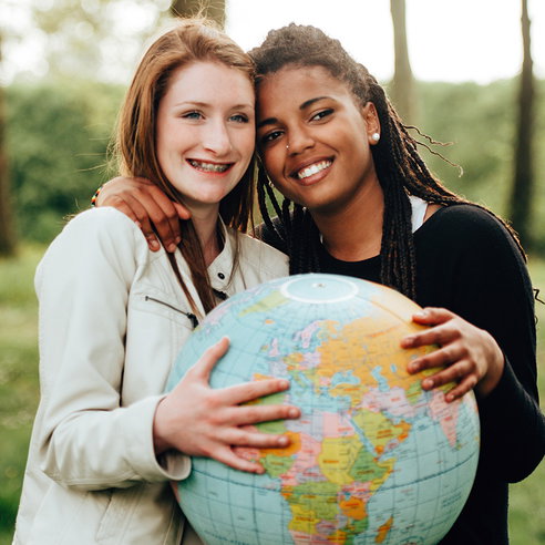 Schueler Globus Nachhaltigkeit