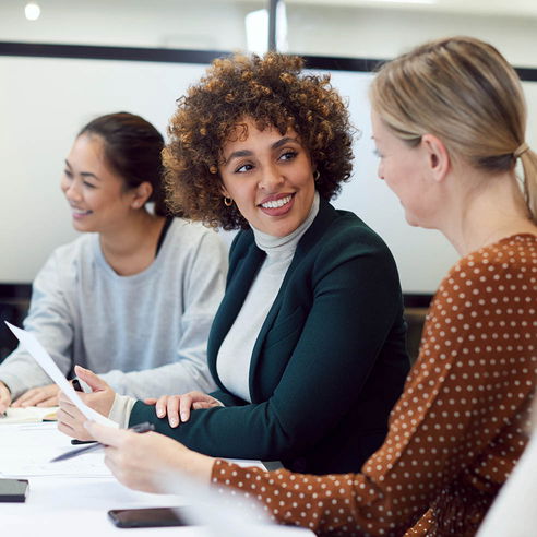 Unterricht Business Frauen