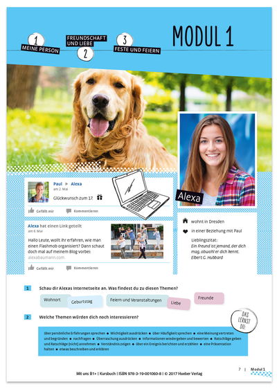 Mit uns Konzeption Layout