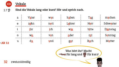 Und jetzt wir Aussprache