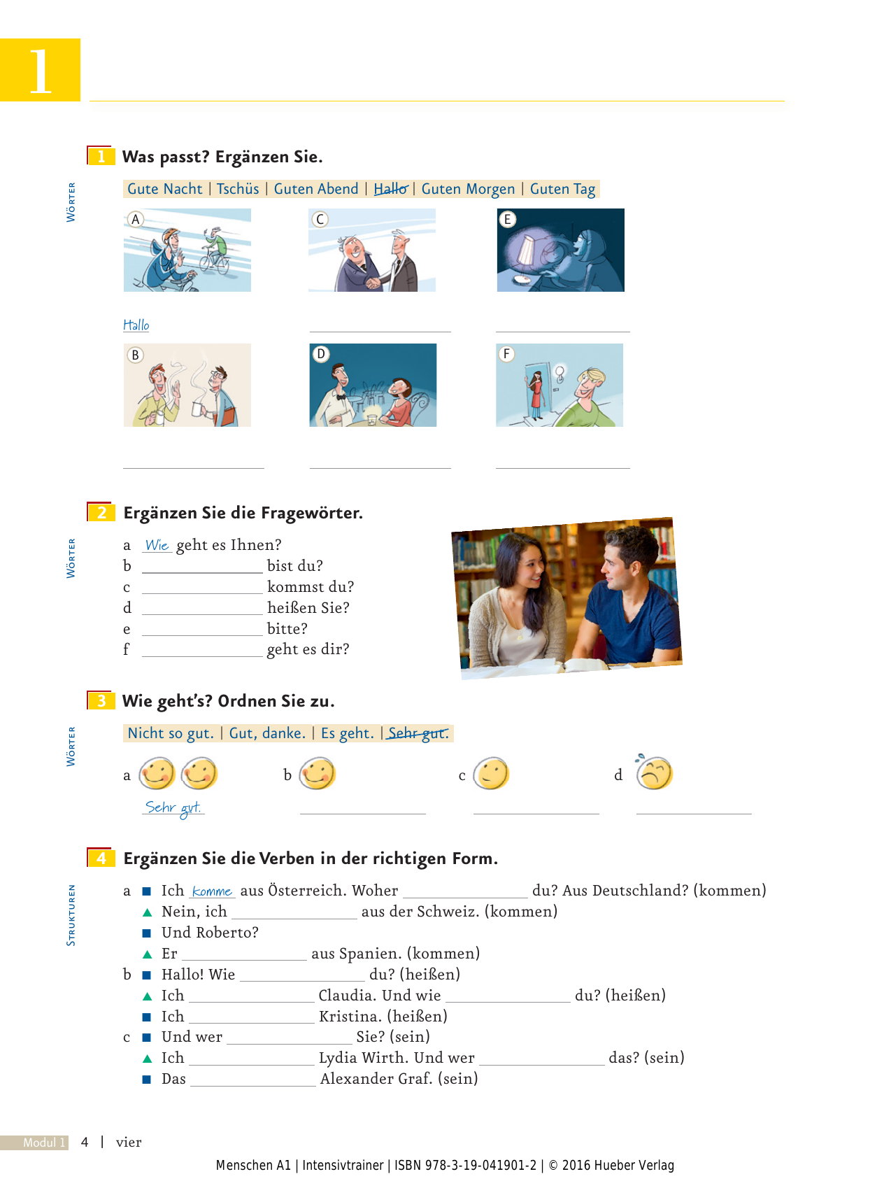 Menschen-A1-Intensivtrainer