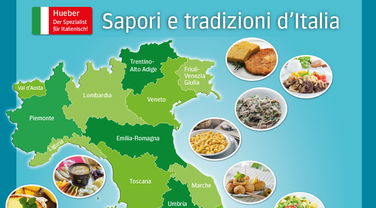 Landkarte Italien Essen