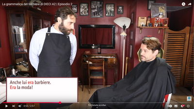 La grammatica del barbiere di DIECI A2 | Episodio 2