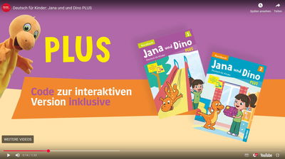 Deutsch für Kinder: Jana und und Dino PLUS