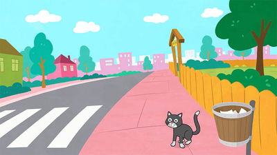 Jana und Dino - Bildgeschichte - Probevideo: Ich renne gern