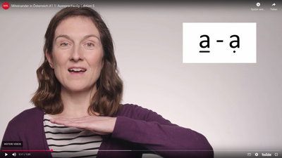 Miteinander in Österreich A1.1: Ausspracheclip Lektion 5