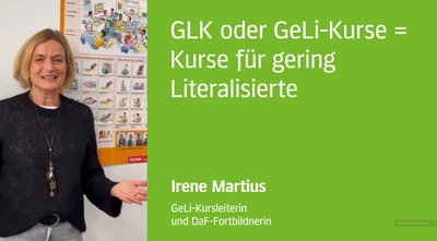 Gemeinsam gelingt's: Integrationskurse für gering Literalisierte (GeLi)